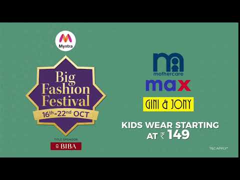 India's Biggest Fashion Festival | 16th - 22nd Oct