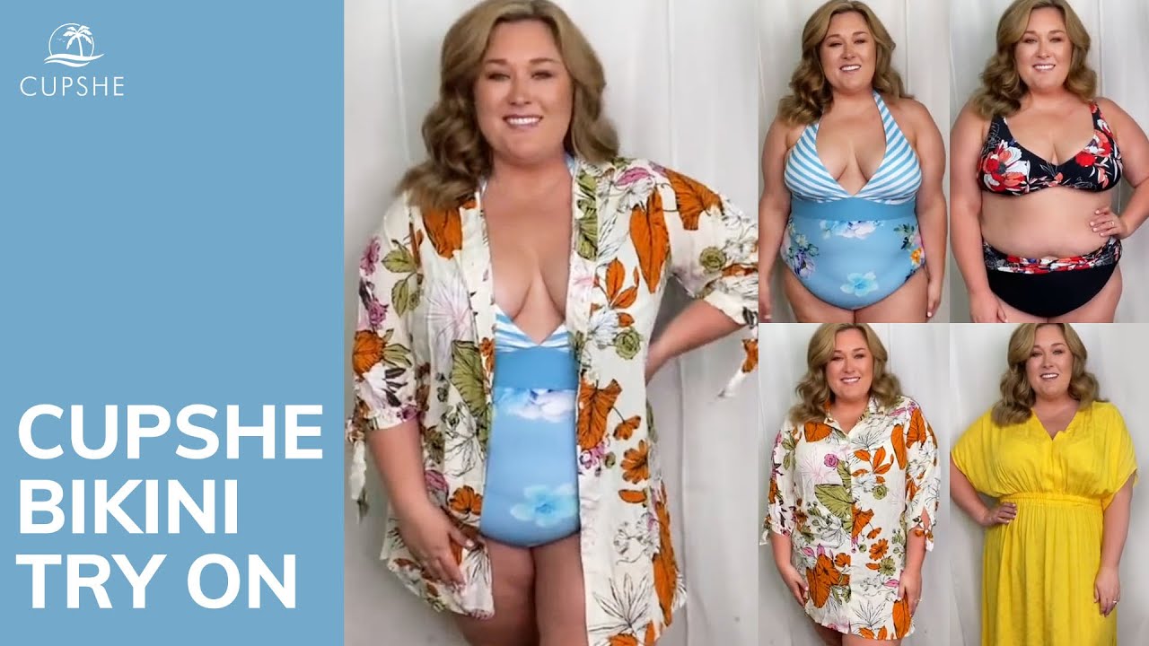 Cupshe | Try On Haul with Taren Denise | Plus Size Beachwear & Pool Accessories Perfect for Summer