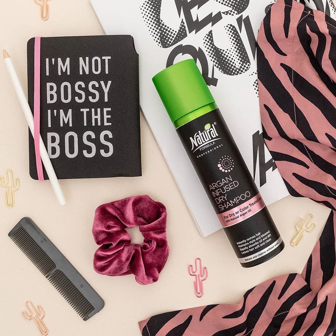 Natural Formula USA - When it comes to your hair, YOU'RE THE BOSS 💁

Show your locks who's really in charge with our Argan Oil Infused Dry Shampoo. #LinkInBio
.
.
.
#girlpower #smileeveryday #livingmy...