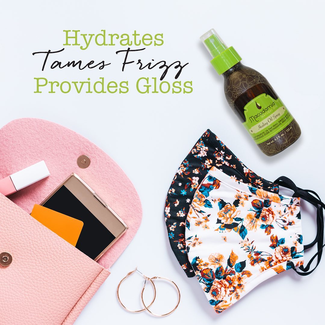 Macadamia Beauty - Your must-have daily companion that keeps your hair shiny and frizz-free all day.