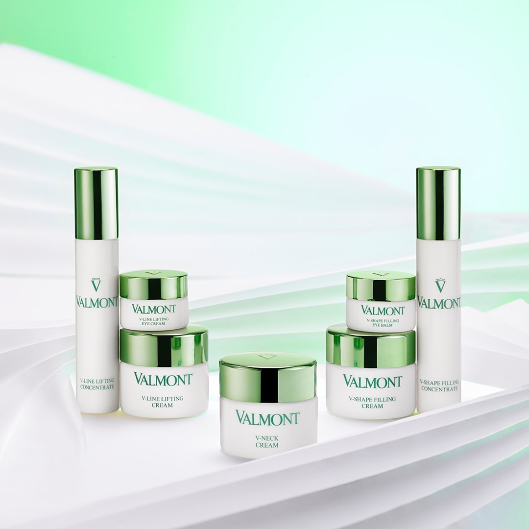 Valmont Official Account - 2 teams, 1 hero = your beauty! V-Line Lifting and V-Shape Filling lines have granted their utmost efficiency to the newborn V-Neck Cream… a concentrate of youth actives to t...