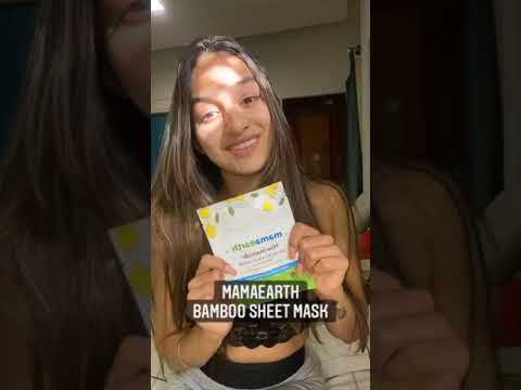 Sheet Masks for Instant Radiant Glow & Skin Hydration | #Mamaearth India #Sheetmasks #Radiantskin