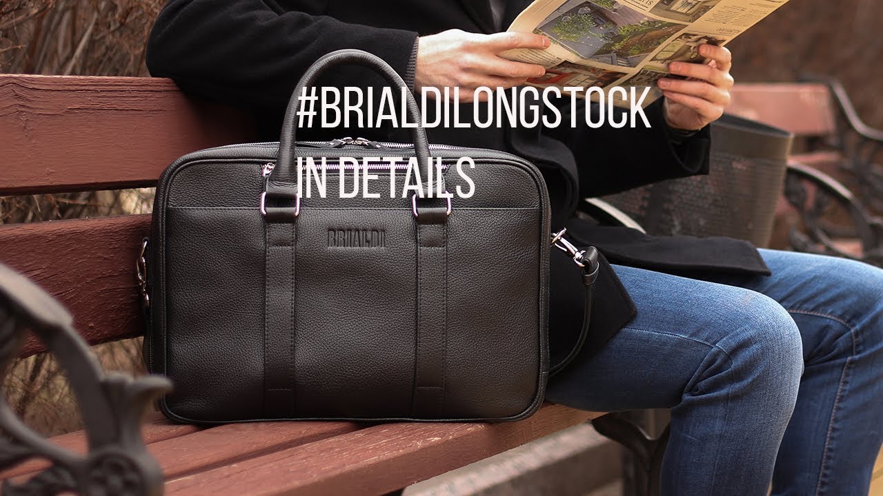 #Мужская #деловая #сумка с #2 #отделениями #BRIALDI #Longstock