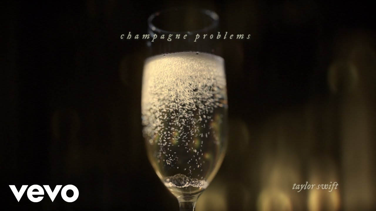 Taylor Swift - champagne problems (Official Lyric Video)