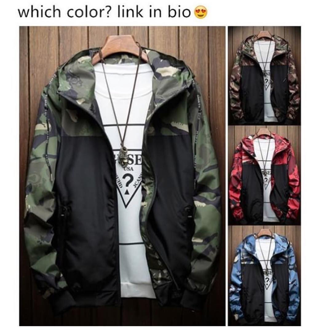 Beautifulhalo Official Page - the link to buy the unisex camo jacket is in my bio. (Or copy: https://bit.ly/2rzWqAr )
if you wanna buy it you can or if not then idc lmao. um it's all sizes and 26 per...