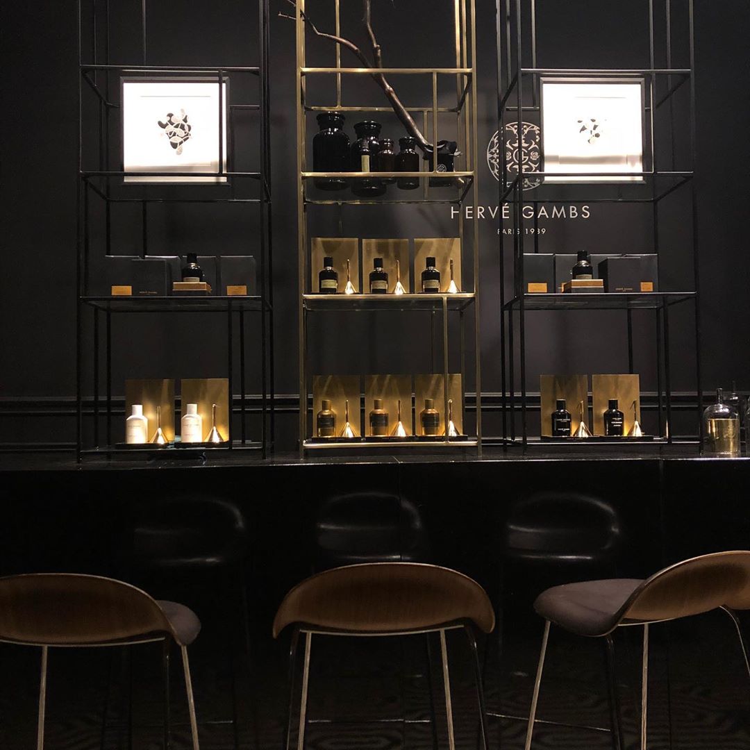 Herve Gambs - My perfume showroom in Paris 😉 #hervegambs #paris #perfume #nicheperfume #luxury #luxuryperfume