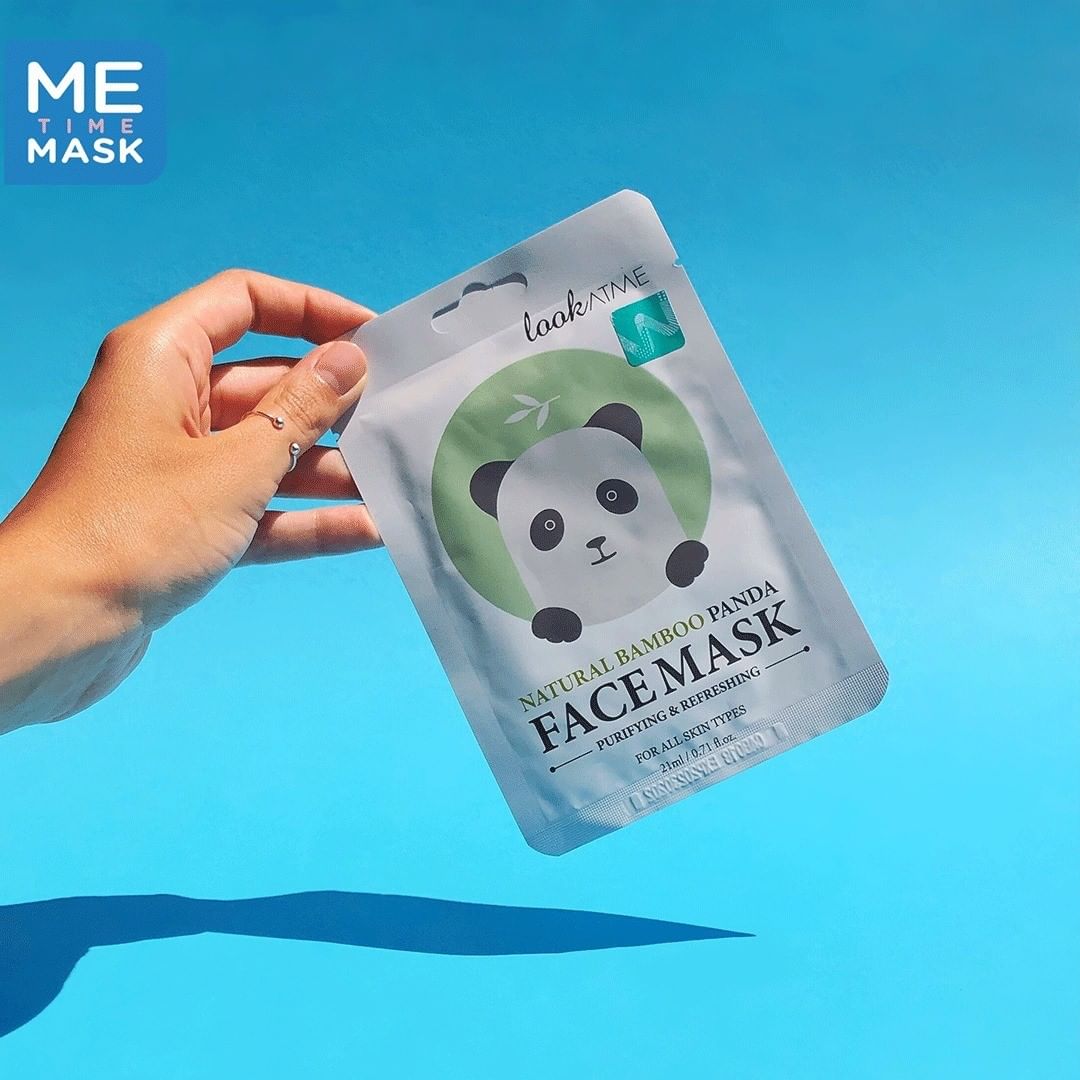 Watsons Ukraine - Тканинні маски – це не лише корисно для твоєї шкіри, але і чудовий спосіб позбутися спеки💦
⠀
Маска для обличчя Natural Bamboo Panda від корейського бренду Look at me має легкий охоло...