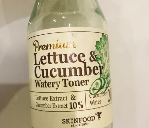 Тонер SKINFOOD Premium Lettuce & Cucumber фото