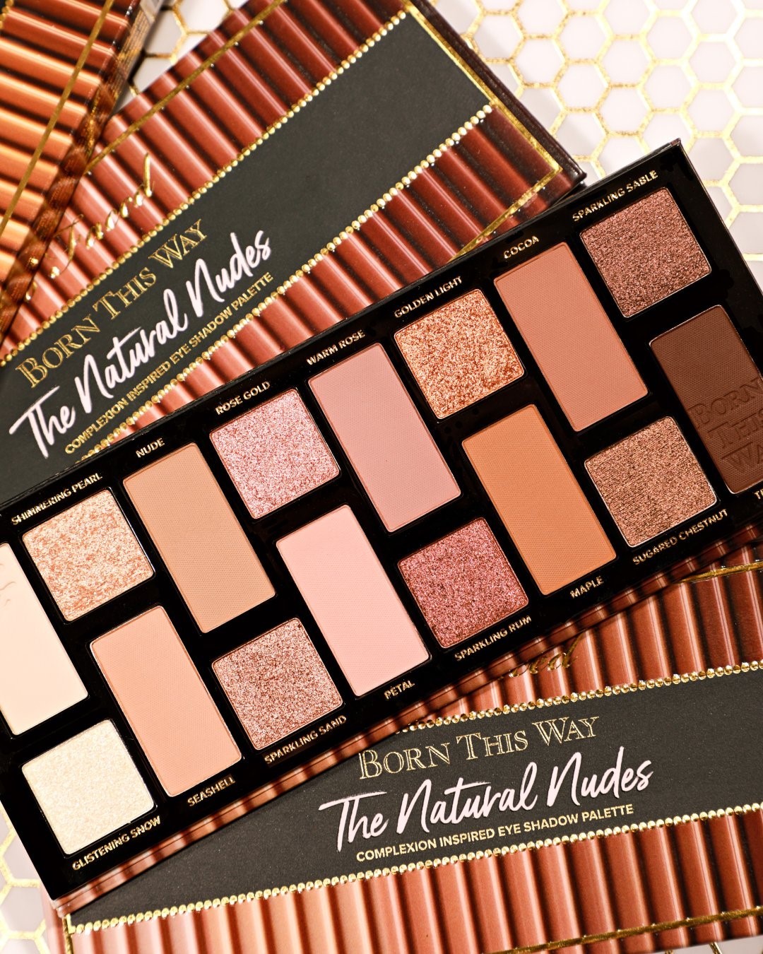 Too Faced Cosmetics - All of the nudes you need in one palette. ✨ Who's FALLIN' for these modern nude shades in our Born This Way Eye Shadow Palette? 🙋‍♀️ Available @Sephora. #tfbornthisway #toofaced