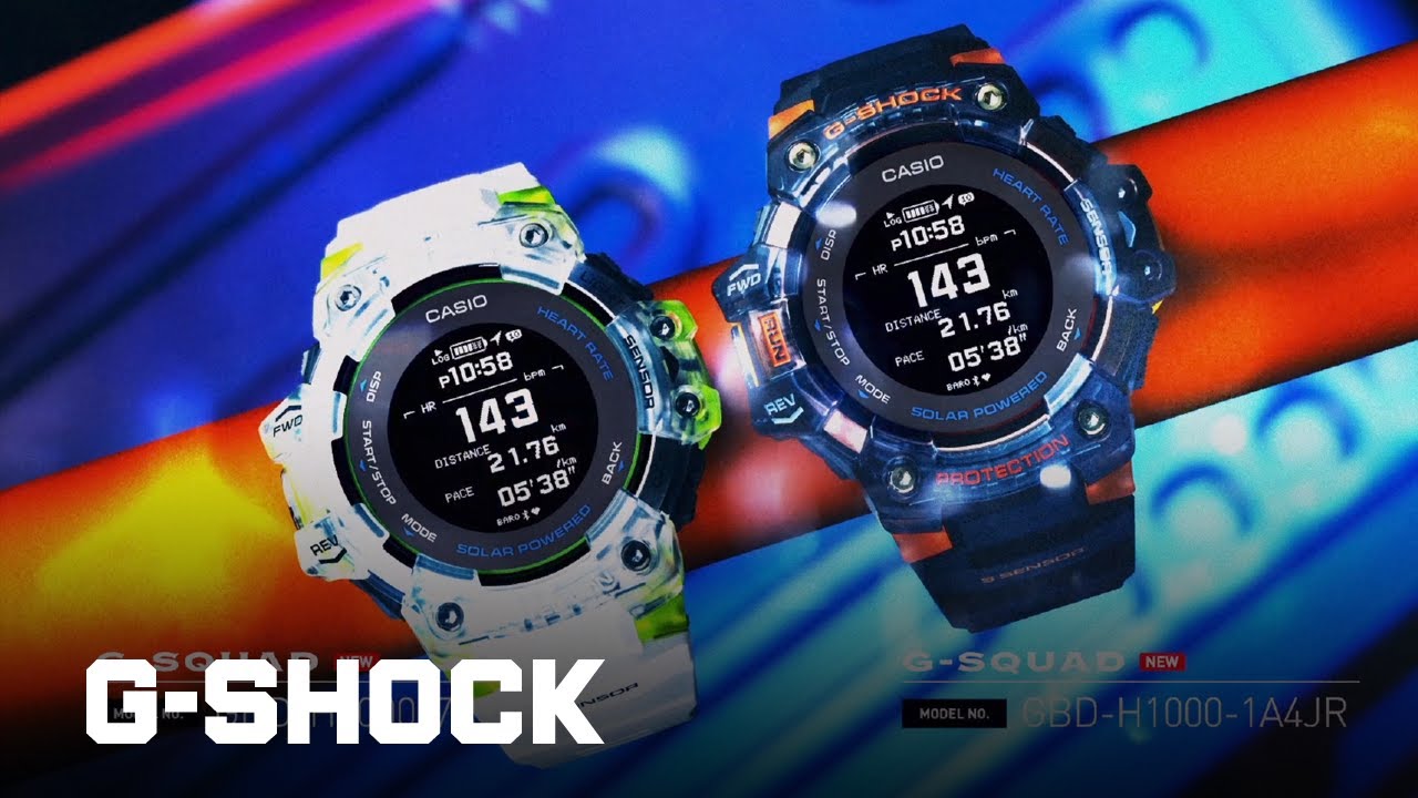 GBD-H1000 Night Run Movie：CASIO G-SHOCK