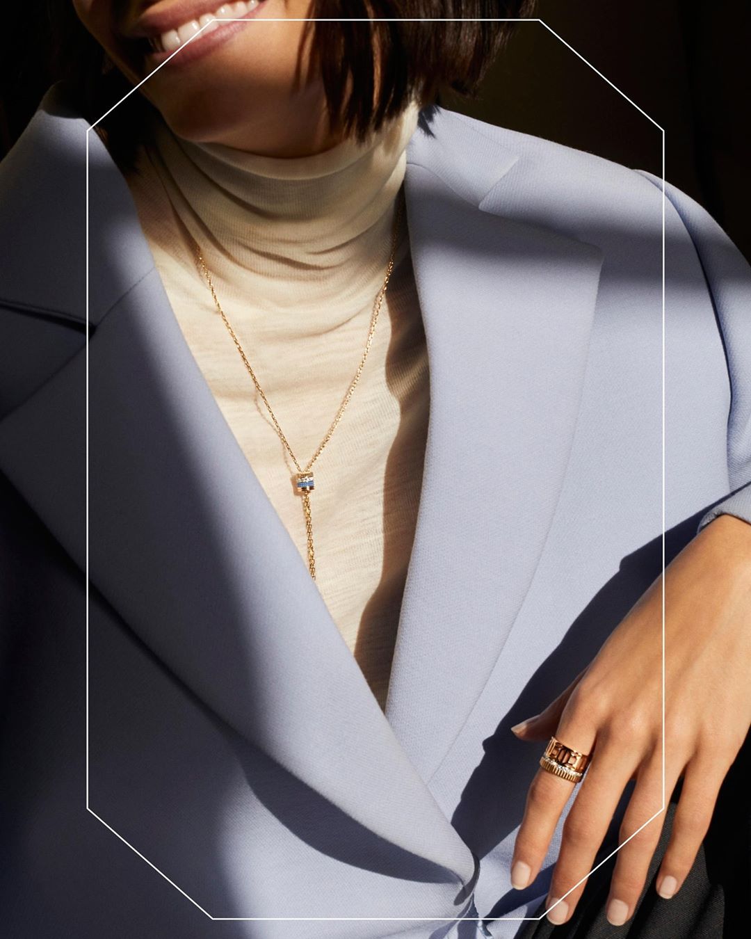 Boucheron - Step out of the shadow with the new Quatre Blue tie necklace⁣
#BoucheronQuatre #BleudeParis