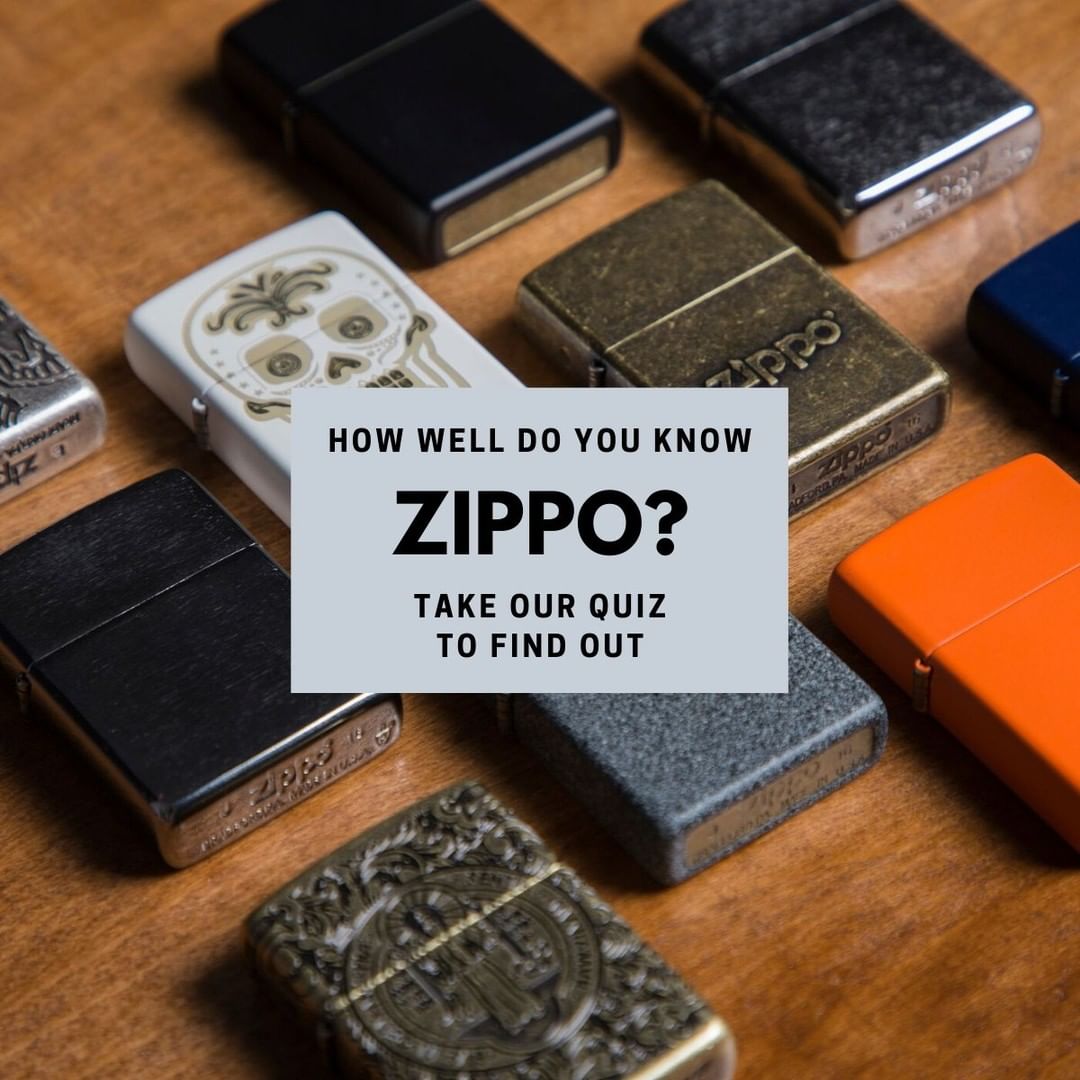 Zippo Manufacturing Company - Are you a Zippo novice or expert? Use the link in our bio to take our quiz and find out! #Zippo #MadeInUSA