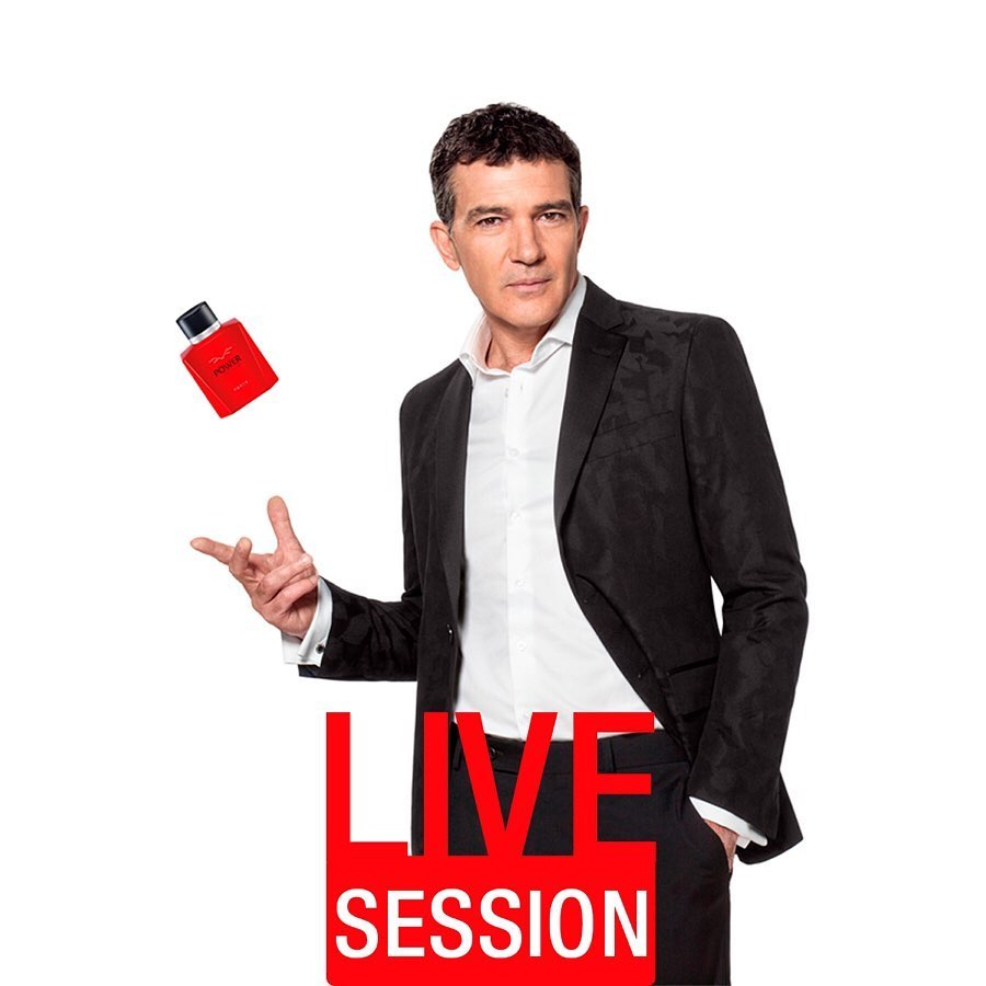 Antonio Banderas - Desde Antonio Banderas Perfumes quiero invitarte a un encuentro digital conmigo.

El encuentro tendrá lugar el martes 9 de junio, vía Zoom, para vernos las caras y hablar.
Inscrí...