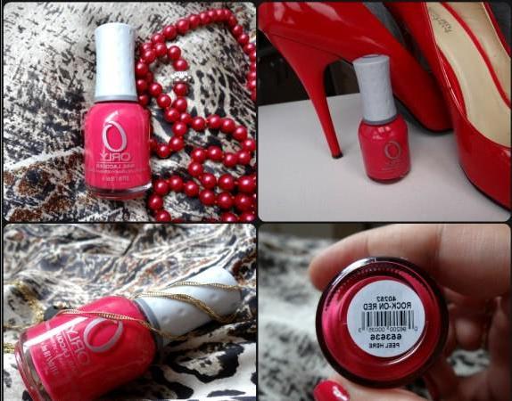 Lecker Orly Rock-on Red - rezension