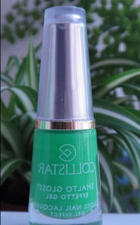 Collistar  Gloss Nail Lacquer Gel Effect №534 Verde Dinamica - review