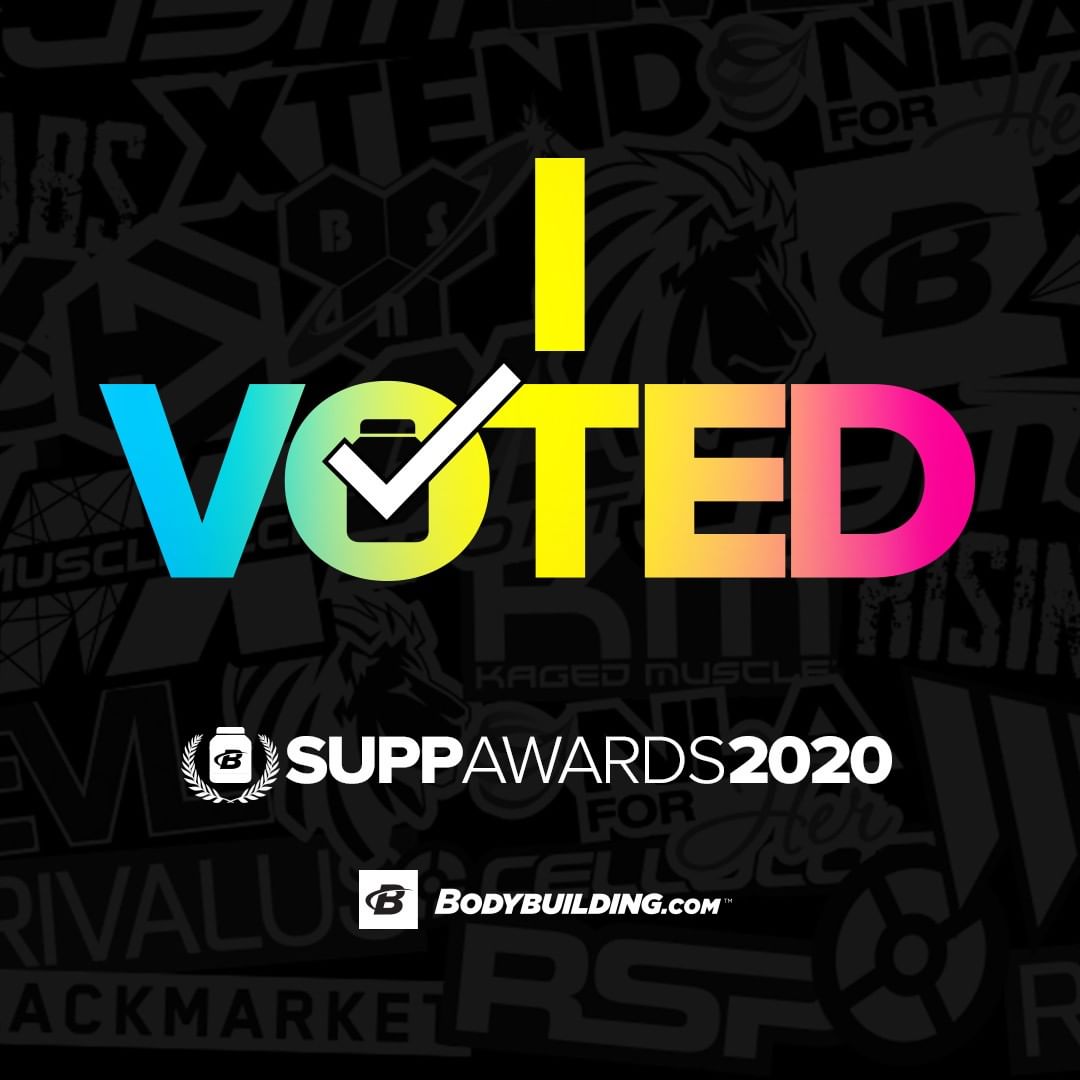 Bodybuilding.com - 🚨The time is NOW! The 2020 Bodybuilding.com Supplement Awards are BACK and better than ever! 🚨⁠
⁠
This year we’re giving the fans 100% of the voting rights 😱That’s right! YOU are in...