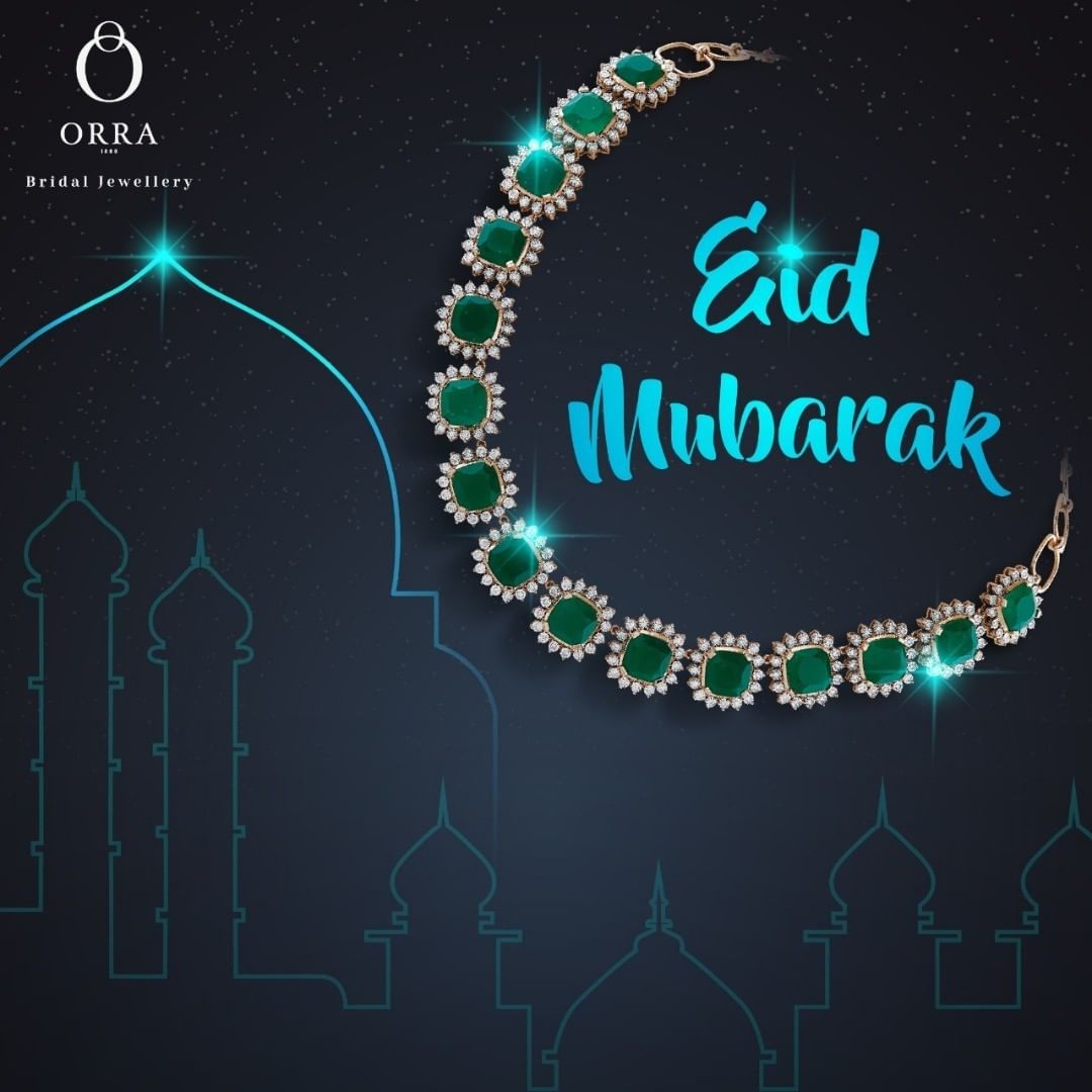 ORRA Jewellery - May this #Eid bring you strength. Together the strength of our light will overcome every darkness. Let's pray for a happy and safe tomorrow.  #EidMubarak