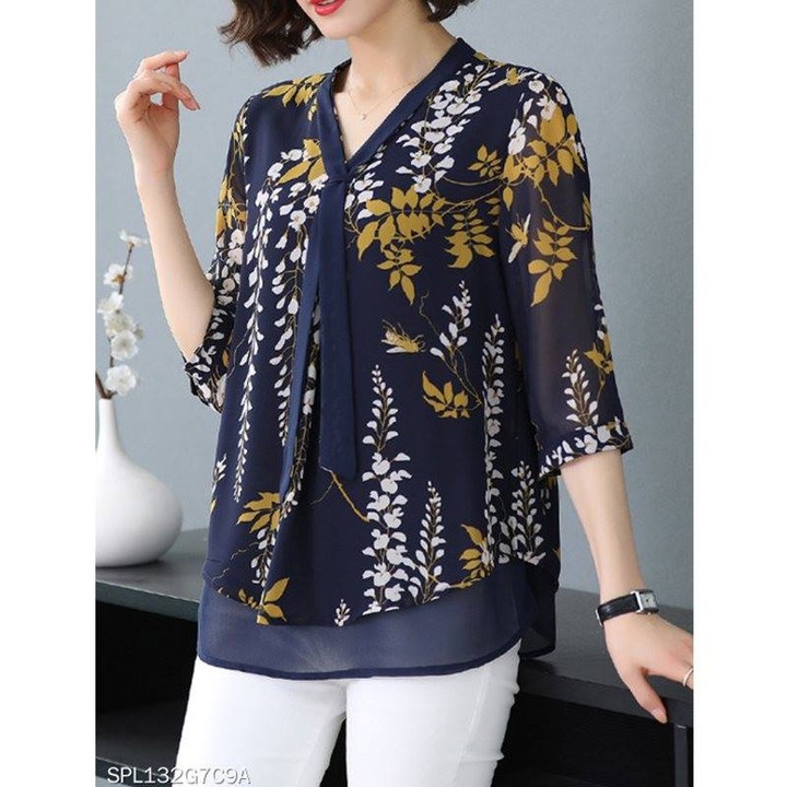 BERRYLOOK.COM - New Print Half Sleeve Blouse💃
⚡Price:24.95$ Get it now! 
serch🔎SKU:	SPL132G7C9A
#sale #berrylook #tops #dresses