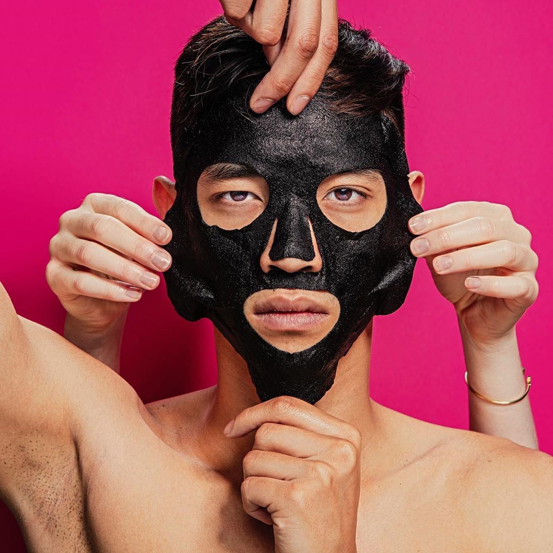 7th Heaven Beauty - Calling all men! Have YOU tried our Charcoal Sheet Mask yet? It'll remove dirt and grime while keeping your skin hydrated too! 😌💦 (PS - don't worry, it only takes one pair of hands...