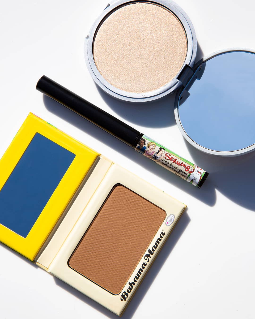 theBalm Cosmetics - Our true cult classics, #BahamaMama Bronzer #Schwing LiquidEyeliner #MaryLoumanizer Highlighter.
-
​Spin-to-Win up to 40% OFF now, link in bio.
​
​#theBalm #theBalmers #Sale