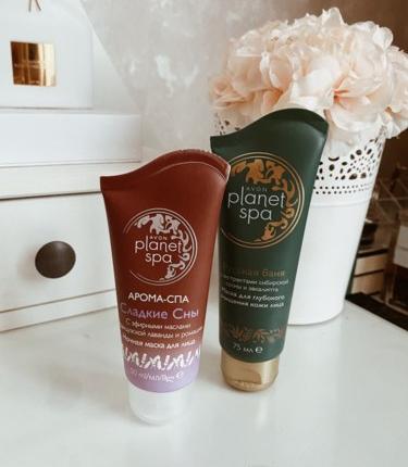 Ночная маска для лица Avon Planet SPA Арома-спа  