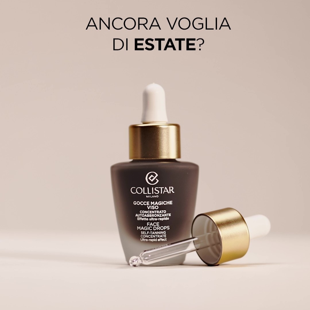 Collistar Italia - Ancora voglia d’estate? Continua a fare risplendere il sole sul tuo viso con Gocce Magiche! Il primo autoabbronzante in gocce che, in solo un’ora, dona un’abbronzatura naturale e da...