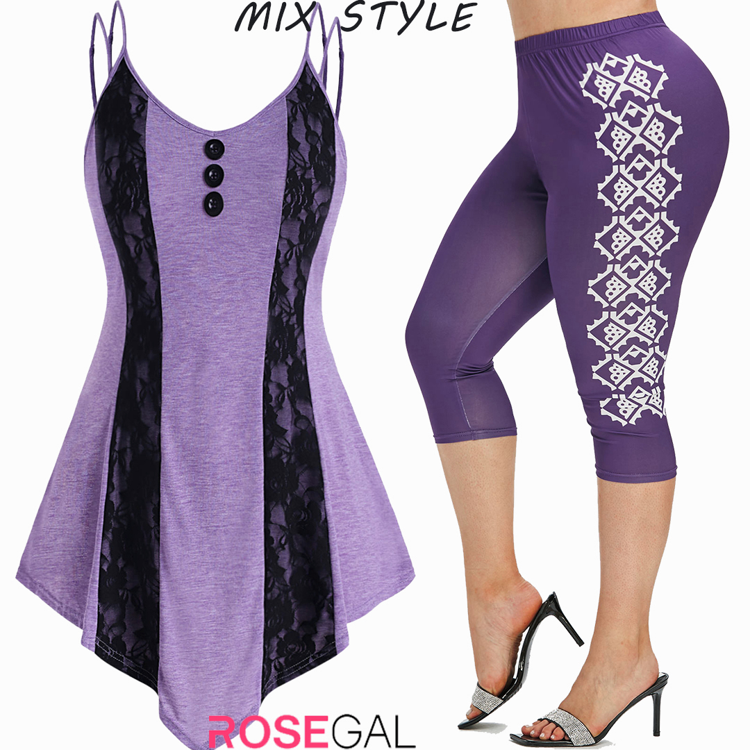 Rosegal - Today's ROSEGAL Mix Style⁣
Top:468842906⁣
Leggings : 467998205⁣
Use code: RGH20 to Enjoy 18% off!⁣
#rosegal #plussizefashion #Rosegalcurvygirl #curvygirl