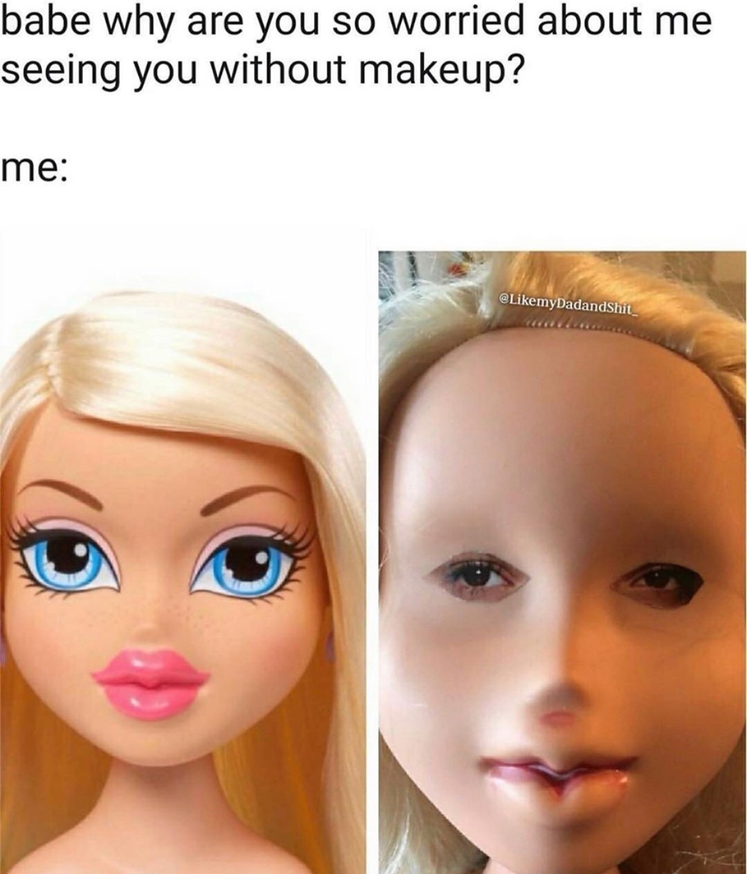 J. Cat Beauty - LOL the magic of makeup! Anyone else feel this way too?! 🙋‍♀️ If you do... staaap you're GORG with or without makeup♥️⁠
.⁠
.⁠
.⁠
#jcatbeauty #jcat #cute #funny #lol #beauty #makeup #in...