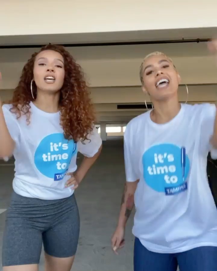 Tampax Tampons Official - We've always wanted our very own tampon theme song 🔥 @ceraadi this is beyond 🙌 #TimeToTampax