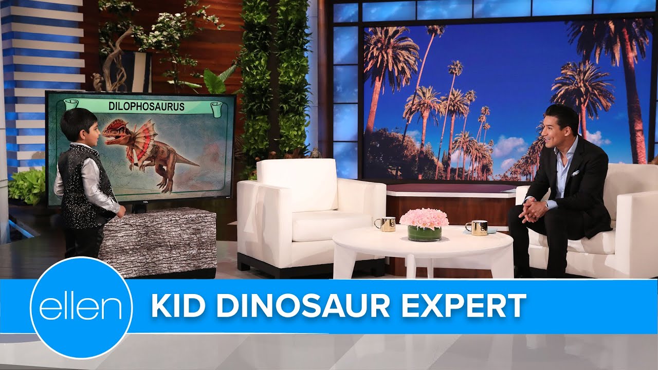 Kid Dinosaur Expert Schools Mario Lopez on YouTube Subscribers