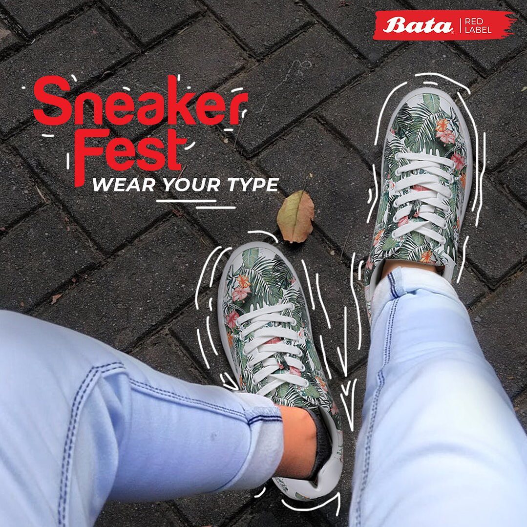 Bata India - “Floral sneakers, yes please!” If that’s your jam, get ready to wear your type at Bata Sneaker Fest. 100+ super comfy styles to choose from Bata, Hush Puppies, Naturalizer, Red Label and...