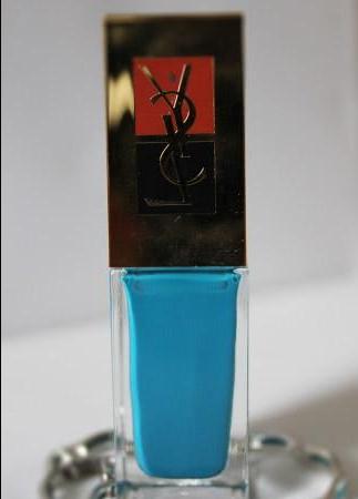 YSL La Laque Long Lasting Nail Laquer #137 Turquoise Utopique - review