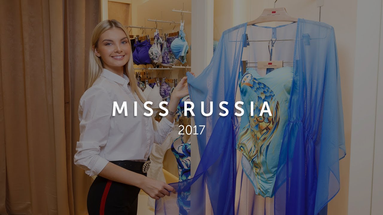 Miss Russia 2017 Polina Popova fashion day Marc & André