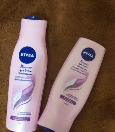 Отзыв о Шампунь-уход NIVEA Молочко для волос. Здоровый блеск от Фаина  - отзыв