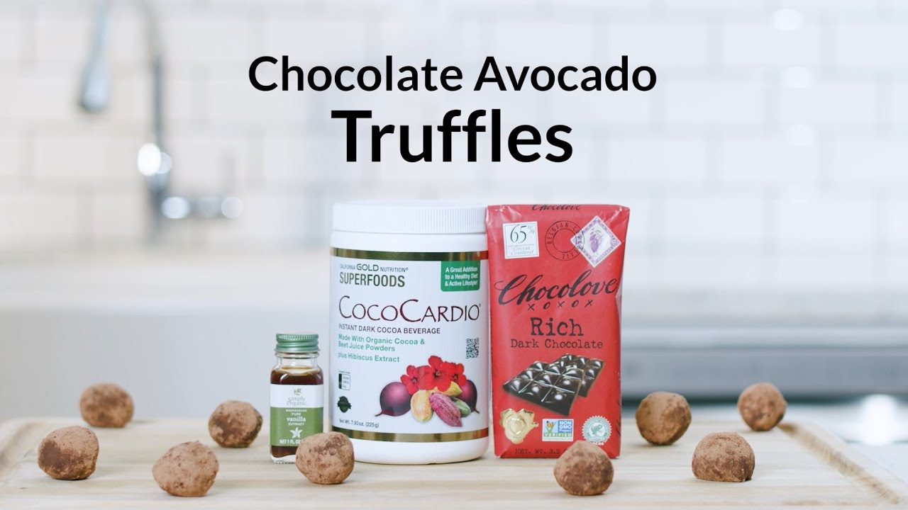 Chocolate Avocado Truffle Recipe | iHerb
