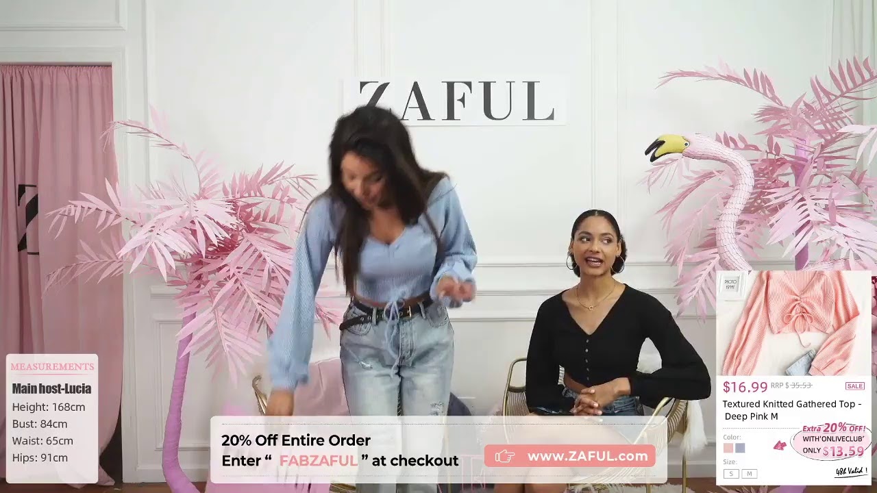 ZAFUL FAB LIVE The Best Basics You Need! SITEWIDE Sale! 20% Off ALL with the promo code 'FABZAFUL'