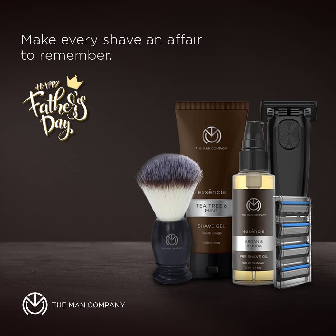 The Man Company - Get the Father’s Shavin' Special Kit at a special price. Only for today and tomorrow.
Avail 25% off on Father's Day gifting collection. Use code: DAD25
#themancompany #gentlemaninyou...