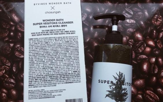 Универсальный детокс-гель для умывания Wonder Bath Chosungah By vibes Super Vegitoks Cleanser фото