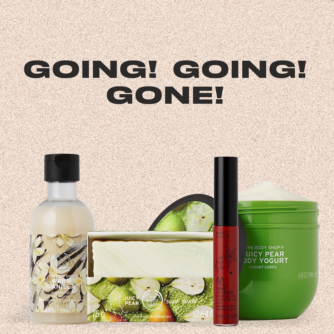 The Body Shop India - Going! Going! Gone!
Shop our nature inspired essentials before they are gone. Get Up to 50% OFF in-store & online. So head to our stores and link in bio to grab your favourites....