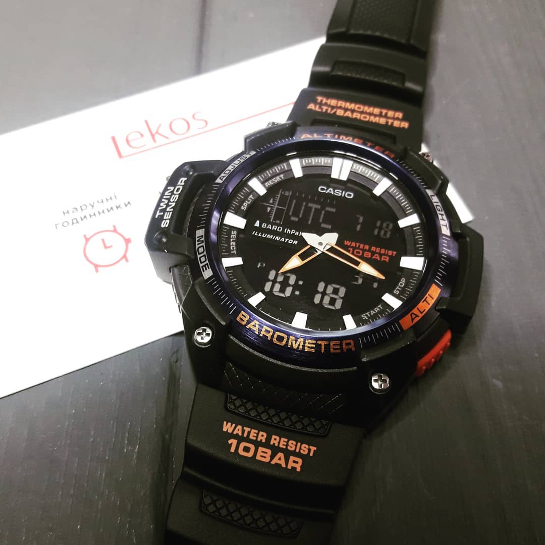 Lekos - Чоловічий годинник ⌚Casio SGW-450H-2BER🔥
Чудовий варіант для активної людини💪🏽😎
✔Японський кварцевий механізм 
✔Скло плексіглас(дуже стійке до пошкоджень)
✔Каучуковий ремінець
🏊‍♂️Водонепроник...