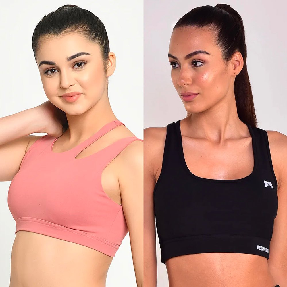 Nykaa Fashion - Essential or extra? Tell us in the comments below which sports bra you’re adding to your workout wardrobe🏋🏻‍♀️ Head to www.nykaafashion.com to shop now📍
•
•
Muscle Torque Non-Wired Spo...