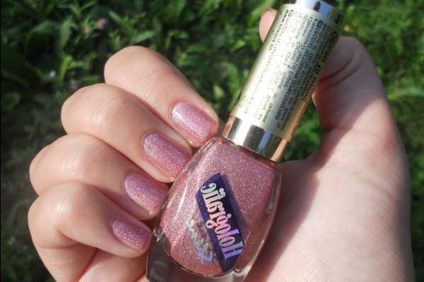 My first holographic - Eveline holografic shine No. 407 - review