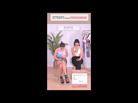 ZAFUL LIVE | Enjoy 20% OFF with The Code "ZFJSLIVE"