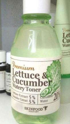 Отзыв о Тонер SKINFOOD Premium Lettuce & Cucumber от Надежда  - отзыв
