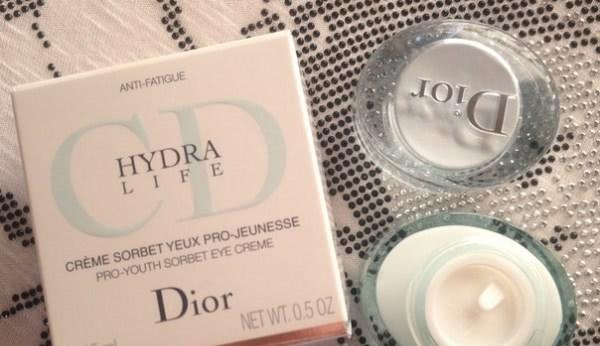 Dior Hydra Life Pro-Youth Sorbet Eye Creme – Увлажняющий крем-сорбэ для контура глаз, предотвращающий старение кожи