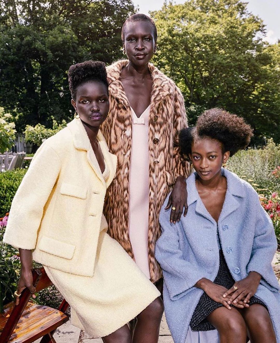 Marc Jacobs - Akon Changkou, Alek Wek and Toni Smith wear RUNWAY FALL 2020 MARC JACOBS for @VogueMagazine

Photographed by @JohnCEdmonds
Styled by @Mr_Carlos_Nazario