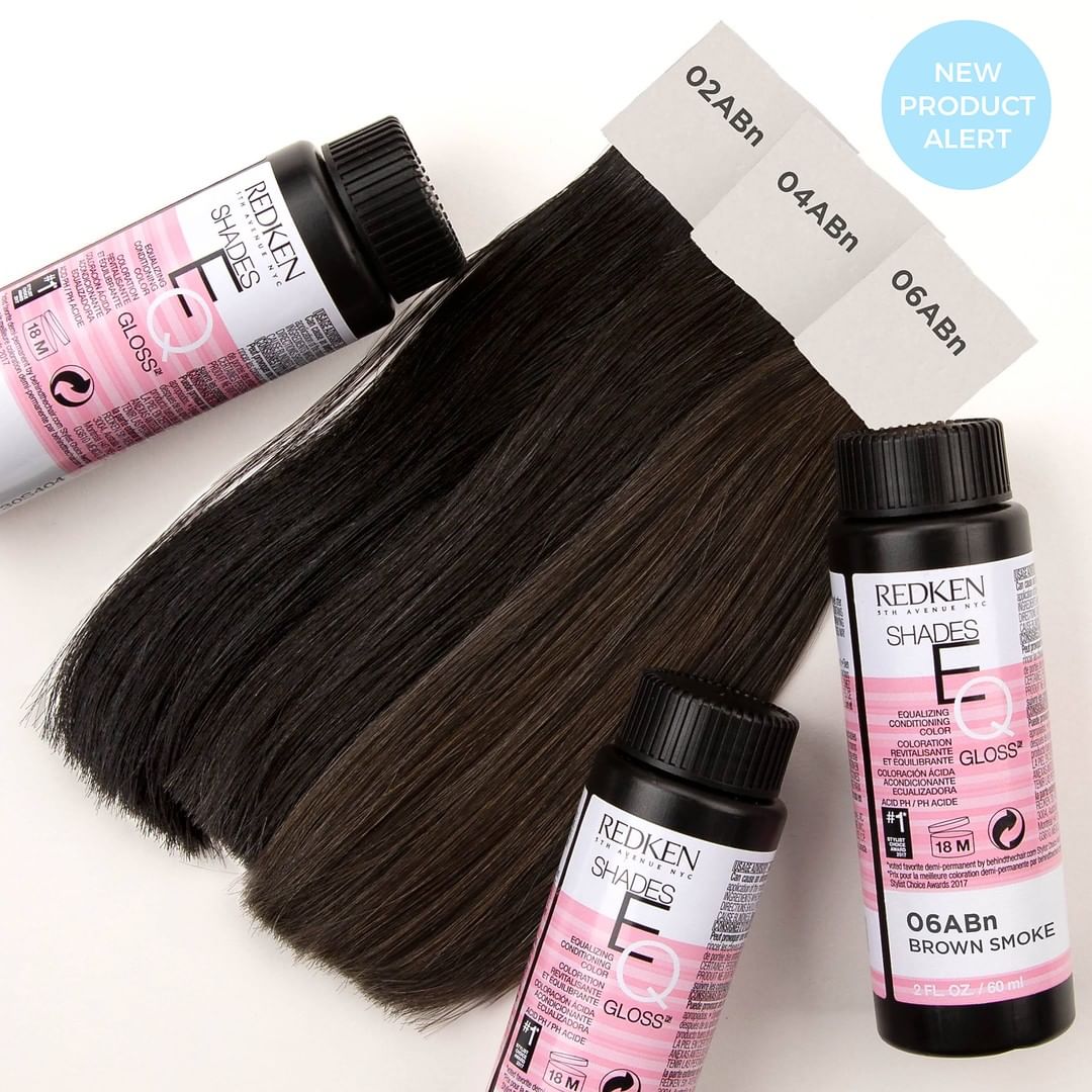 Redken - Let's get to know the 🆕 Shades EQ Gloss Ash Brown (ABn) shades. 
 
The Ash Brown family was created specifically for clients who aspire to have ultra #coolbrunette haircolor results. 
 
Check...