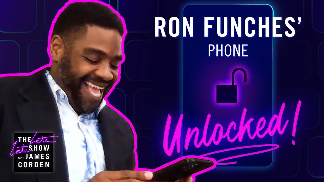 Ron Funches' Phone Unlocked