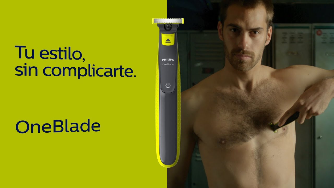 Philips OneBlade. Tu estilo sin complicarte.