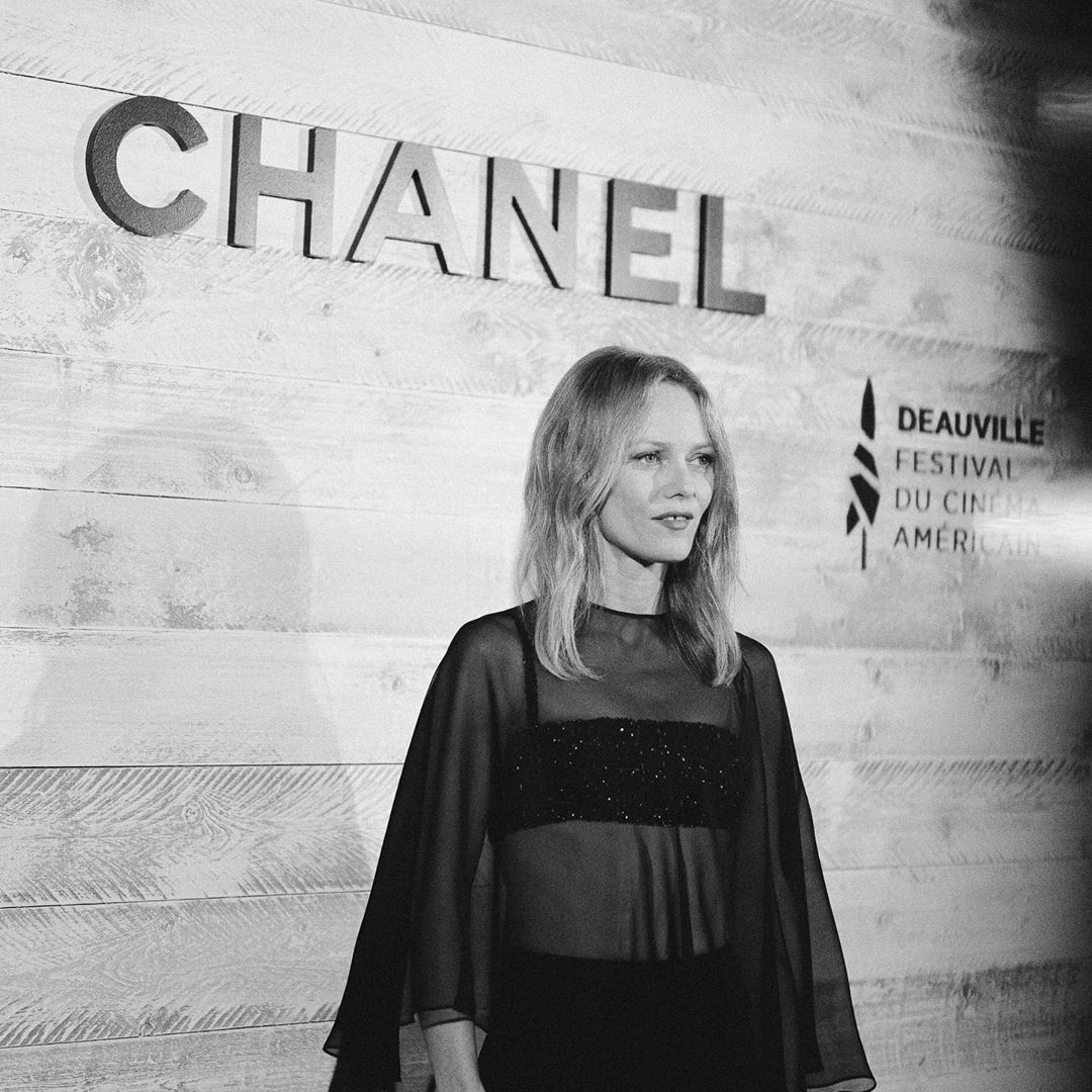 CHANEL - CHANEL in Deauville — House ambassador and jury president of the 46th edition of the Deauville American Film Festival Vanessa Paradis attended the annual CHANEL and Madame Figaro dinner in a...